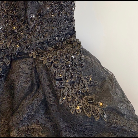 Black Lace Dress 👗 - Picture 2 of 8